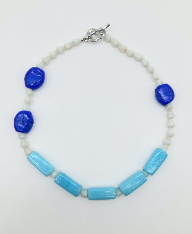 Nepali Glass Ocean Necklace - Multi-style