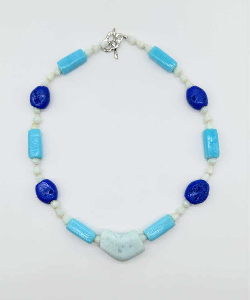 Nepali Glass Ocean Necklace - Multi-style