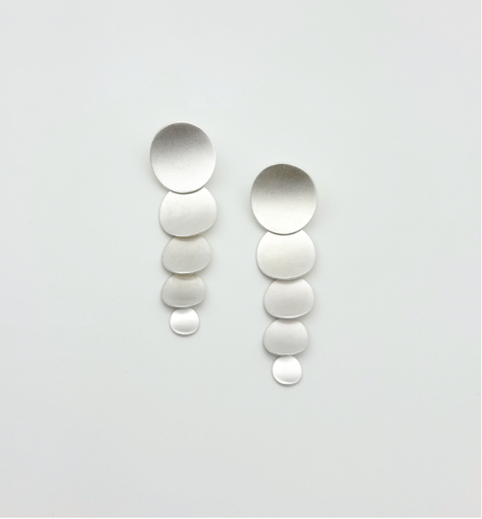 Geometric Resolve Drop Earrings