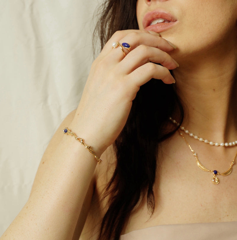 Lapis Fable Bangle