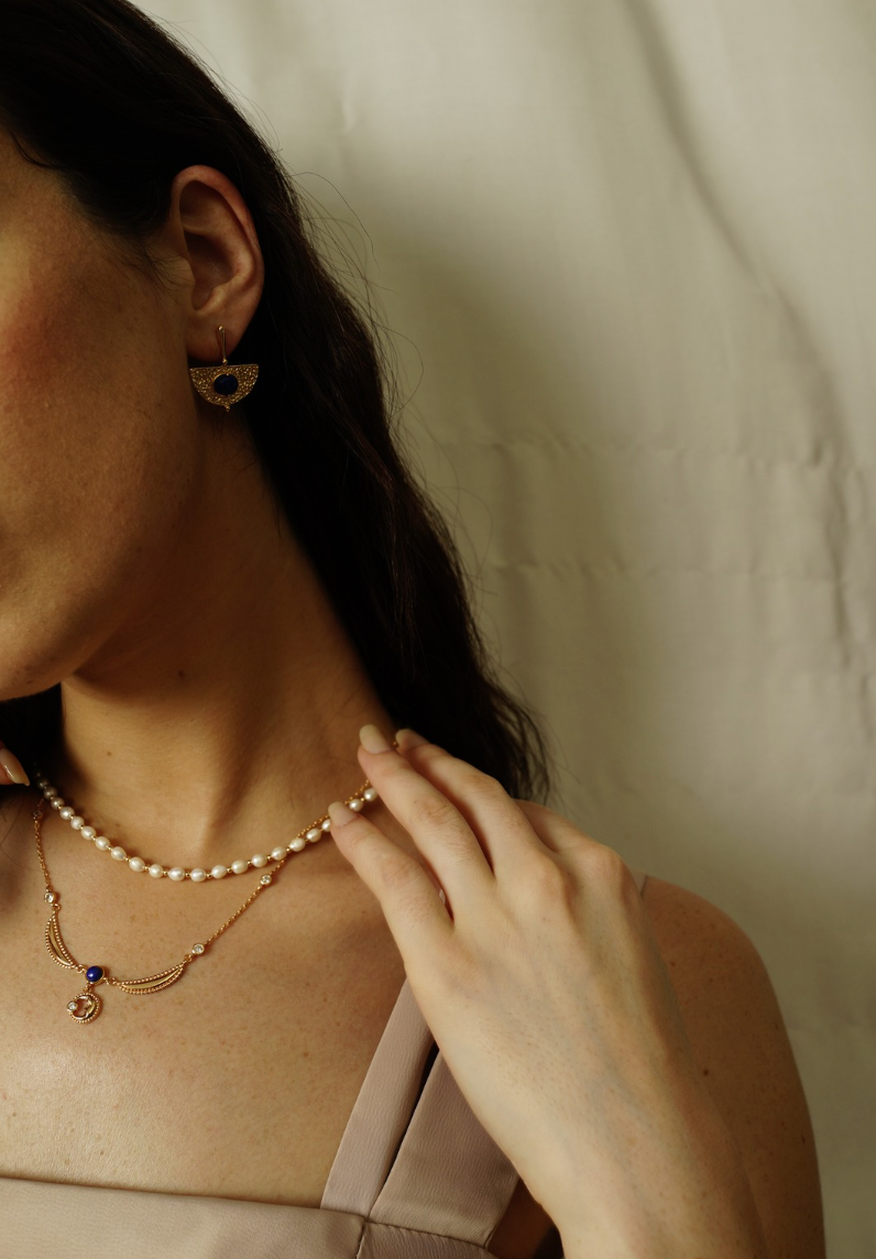 Lapis Fable Necklace