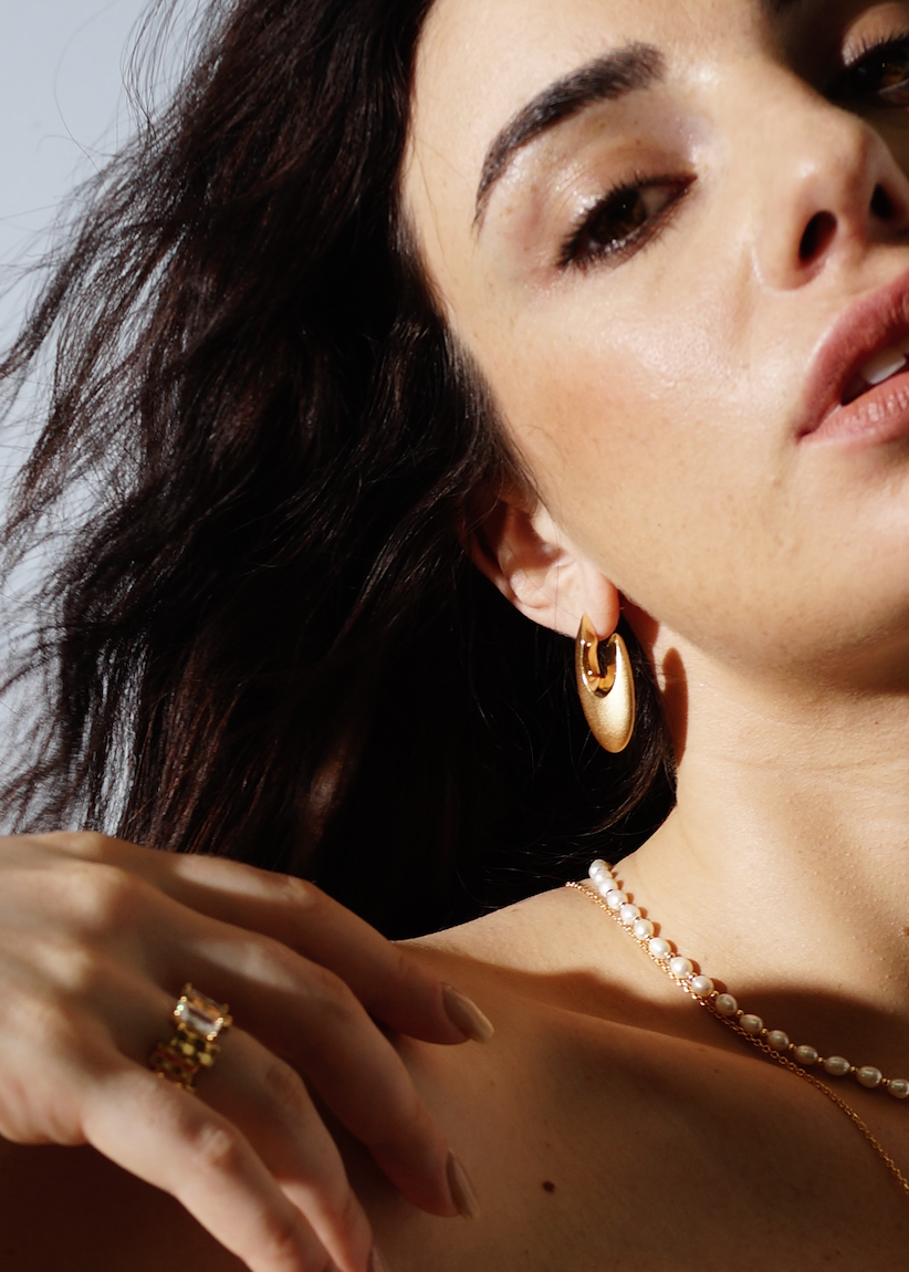 Soleil Statement Studs